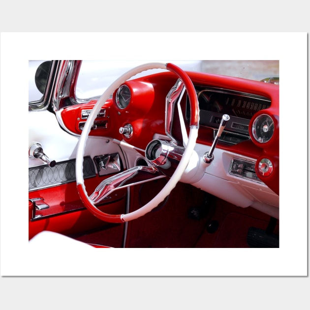 Interior Classic Car Wall Art by Beate Gube